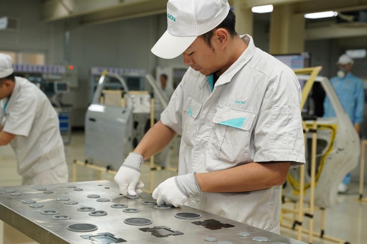 Trainees practicing precision assembly techniques at the GAC Craftsman Academy