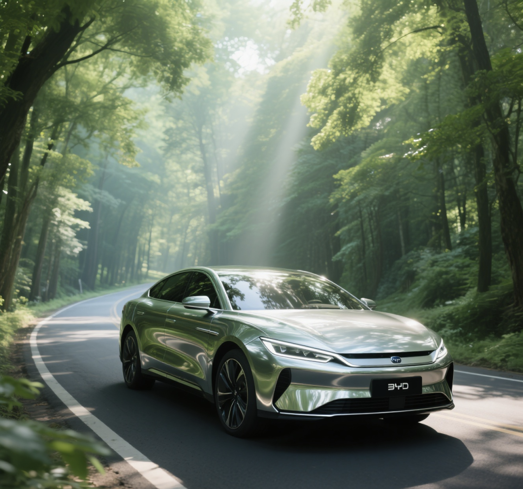 BYD green innovation in electric vehicles and battery technology